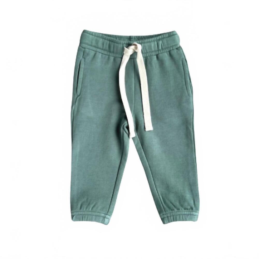 NEW BABYSPROUTS kid's drawstring jogger in pine